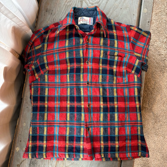 Vintage 70’s Knockabouts Pendleton wool button down - Picture 2 of 6